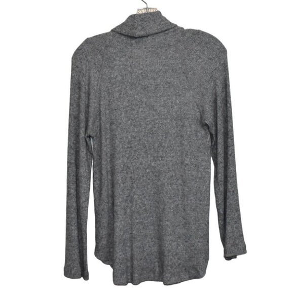 Maeve Anthropologie Long Sleeve Cozy Gray Pullover Sweater Top Size XS - Picture 2 of 11